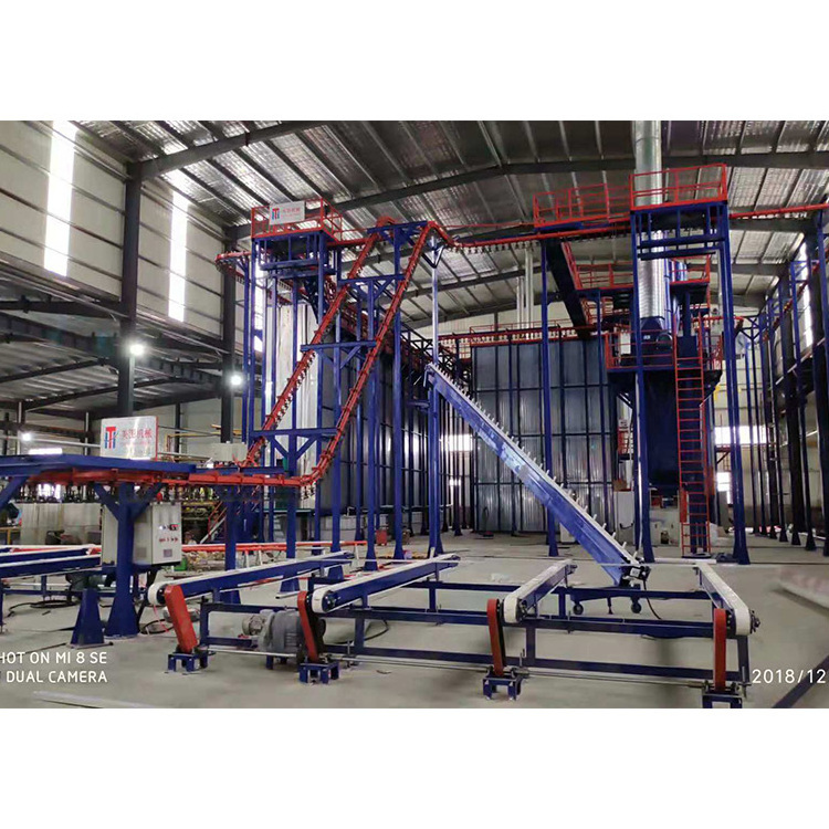 Automatic Vertical Powder Coating Production Line