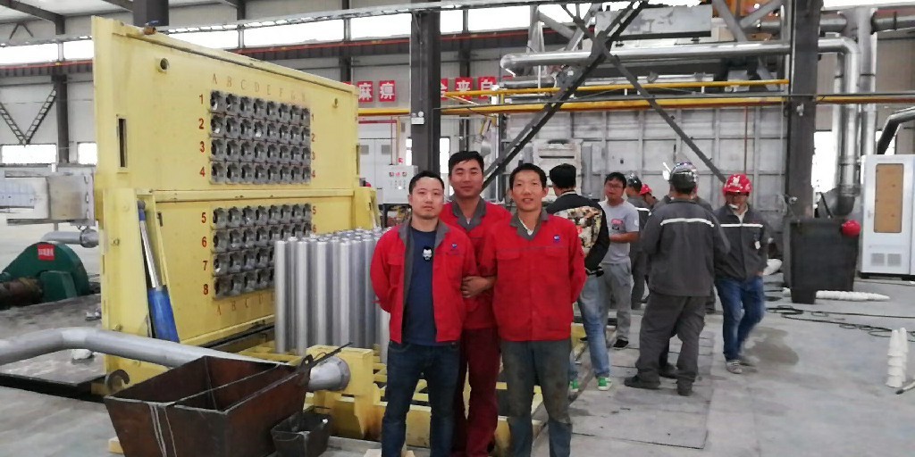 Best Selling Aluminium Continuous Billet Casting Machine