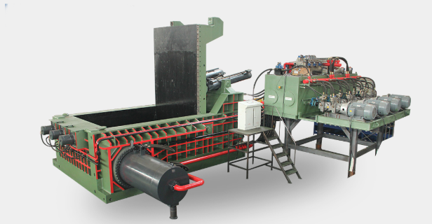 Aluminium Metal scrap baling press machine