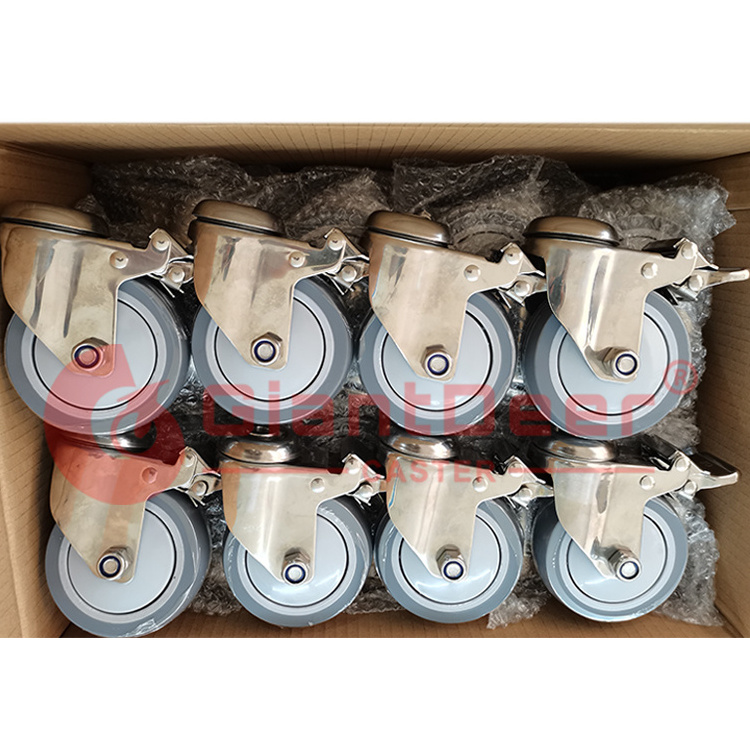 OEM Service Customized Stainless Steel Casters Stainless Steel Castor