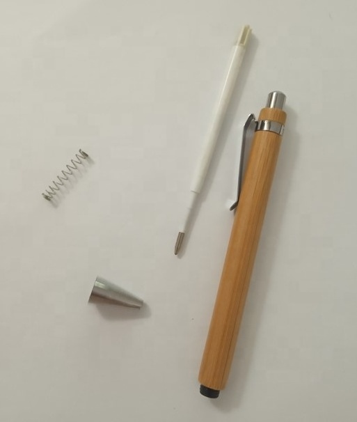 Bamboo or Wooden Ball point Pen with parker cartridge