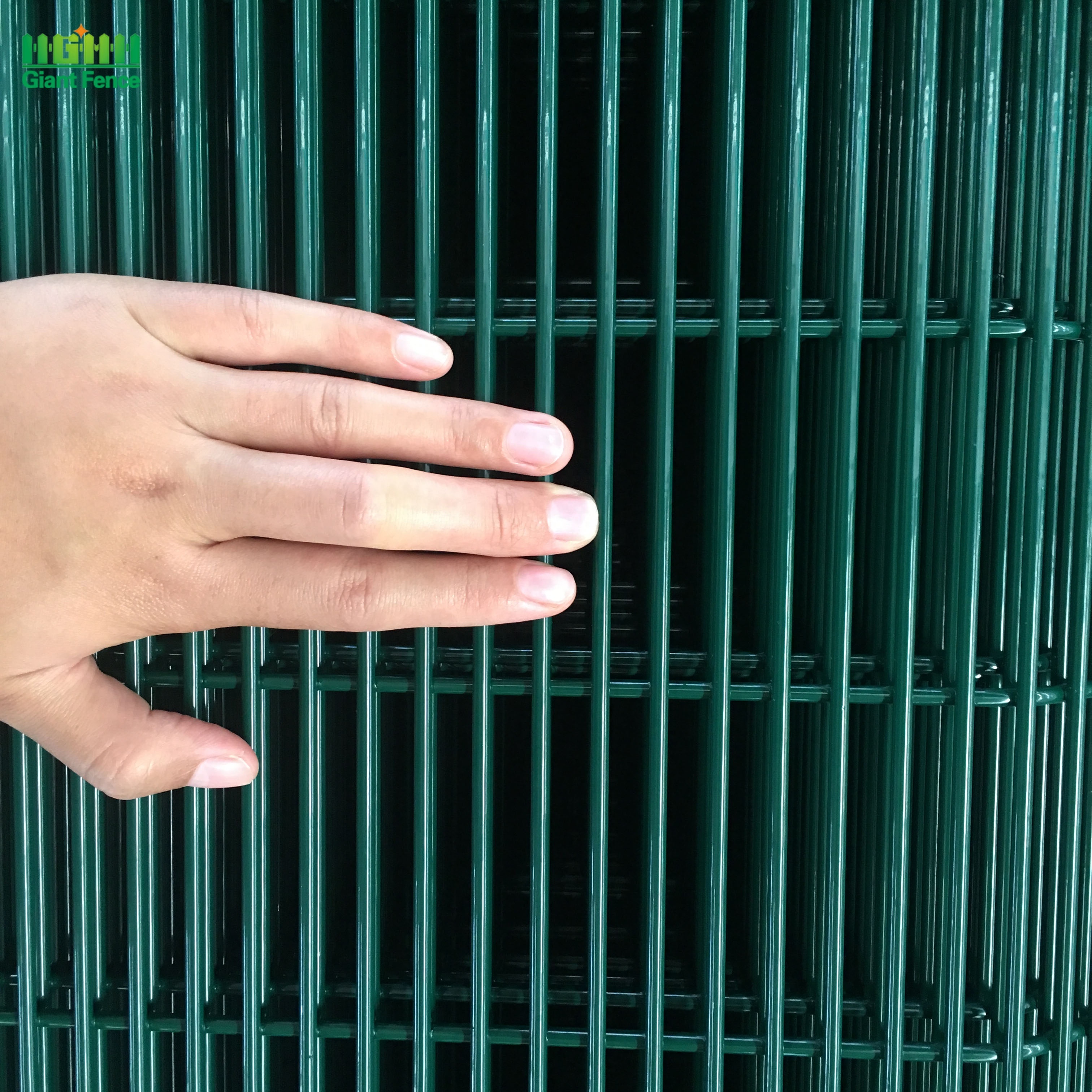 South Africa Galvanized Steel Wire Prison Mesh 358 Anti Climb Wire Mesh Fence