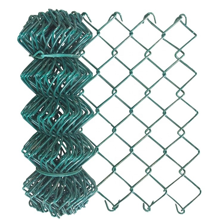 Factory Wholesale Low price chain-link  fencing 6ft tall cyclone wirefence chain link