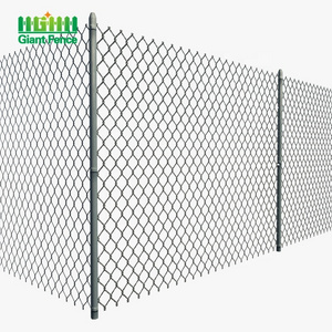 Factory Wholesale Low price galvanized mesh chainlink fence 8 foot chain link fence wire fence