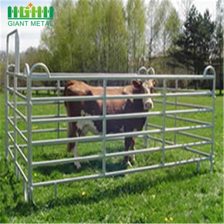 Customized Easily Assembled Metal Galvanized Rolled Cattle Goat Fence