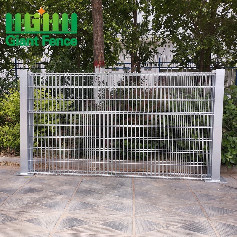 Welded Wire Mesh Gabion Wall Construction Garden Retaining 50mm 6mm Made Galvanized Iron Steel Wire Bending Included Fences