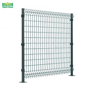 Customized 3D fence Factory Manufacturer hot-dipped galvanized 3d welded wire mesh Pvc fence panel