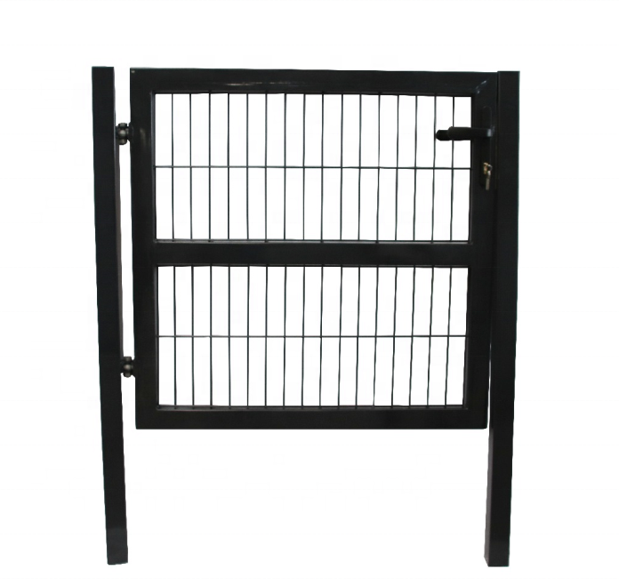 Hot sales house gates design garden gates steel iron fence gate