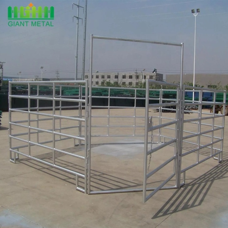 Customized Easily Assembled Metal Galvanized Rolled Cattle Goat Fence