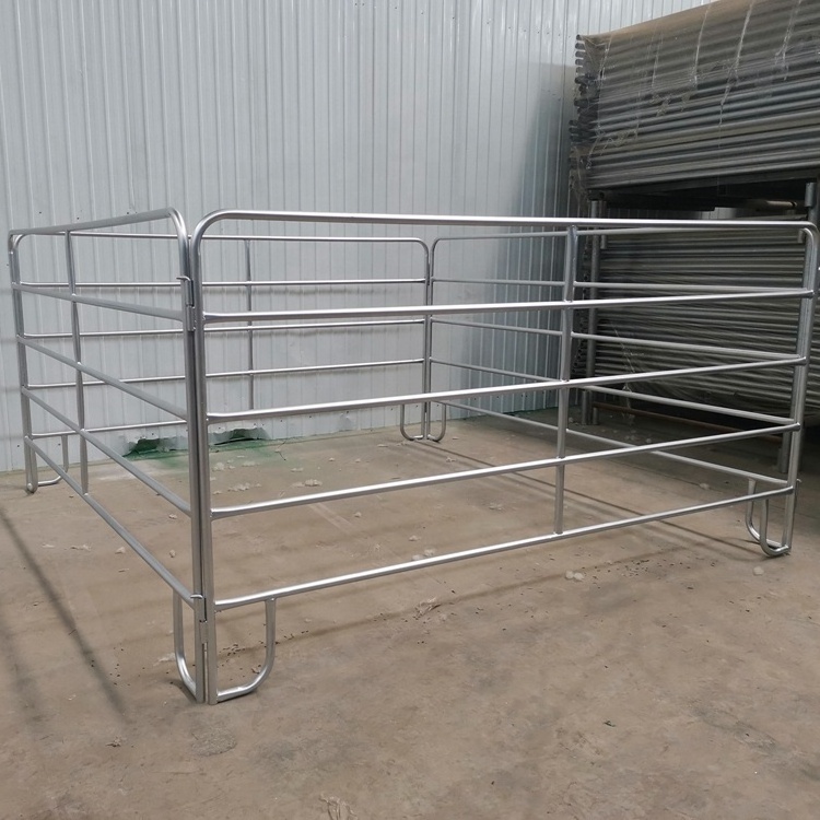 Wholesale 1.6M Galvanized Cattle Panels Welded PVC Livestock Horse Sheep Fence for Farm 3D Model Security Usage