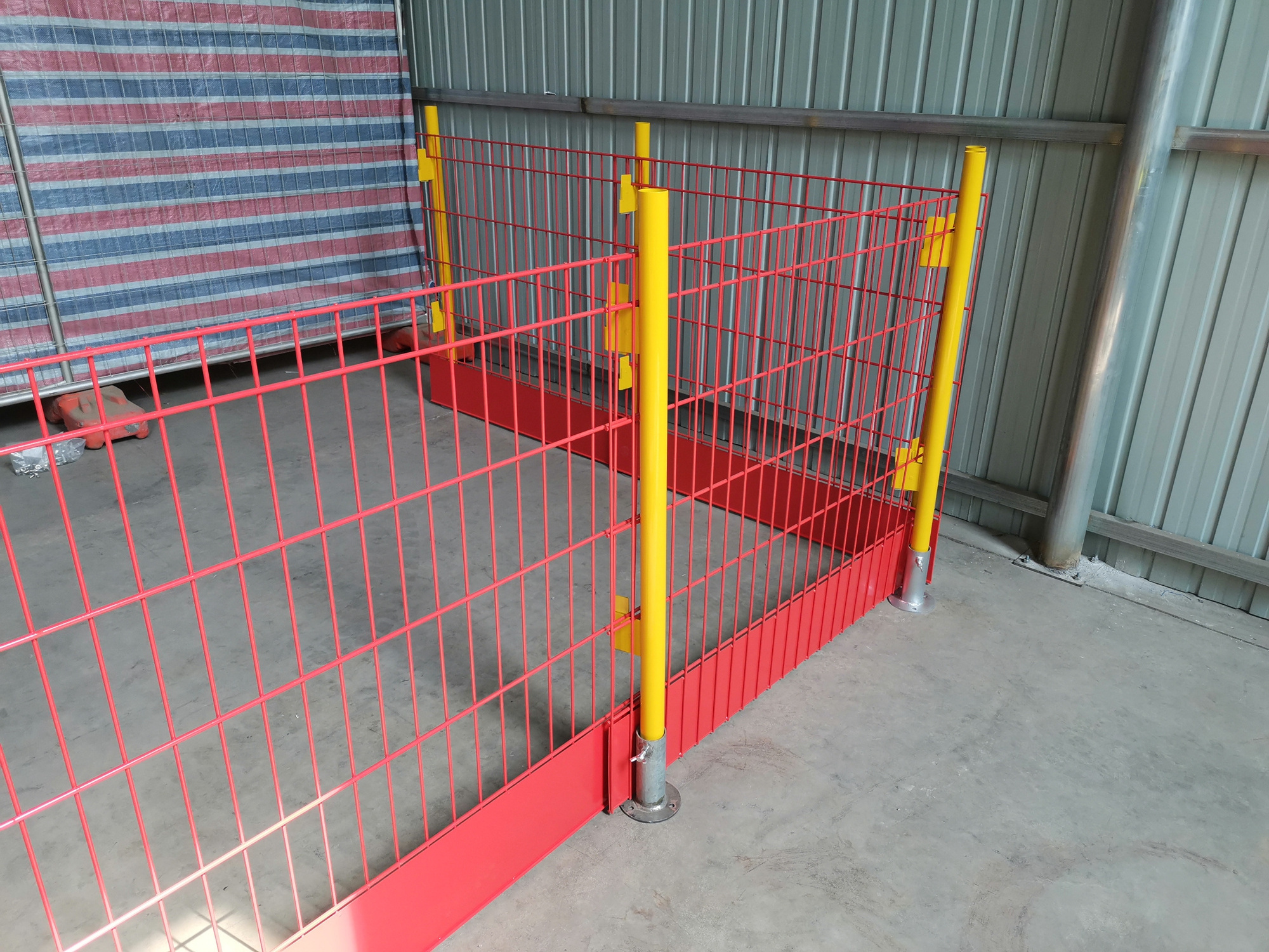 Edge Fall Protection Safety Fence Barrier wire panel price For Building Construction