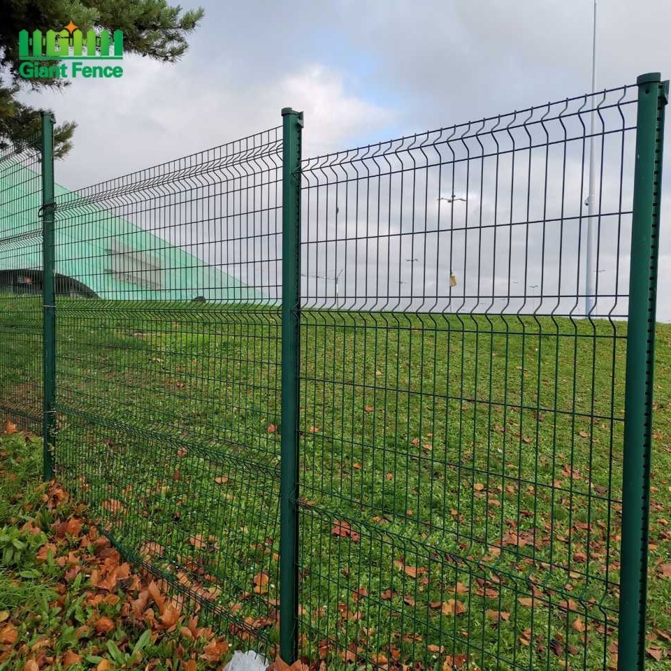 Fence Net PVC Strip Mesh Weld Used Wire Cloture Rigide Valla De Malla Metalica Panels Easily Assembled 3d Fence