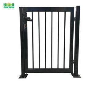 Hot sales house gates design garden gates steel iron fence gate