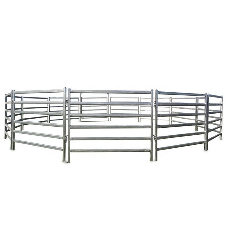 Customized Easily Assembled Metal Galvanized Rolled Cattle Goat Fence