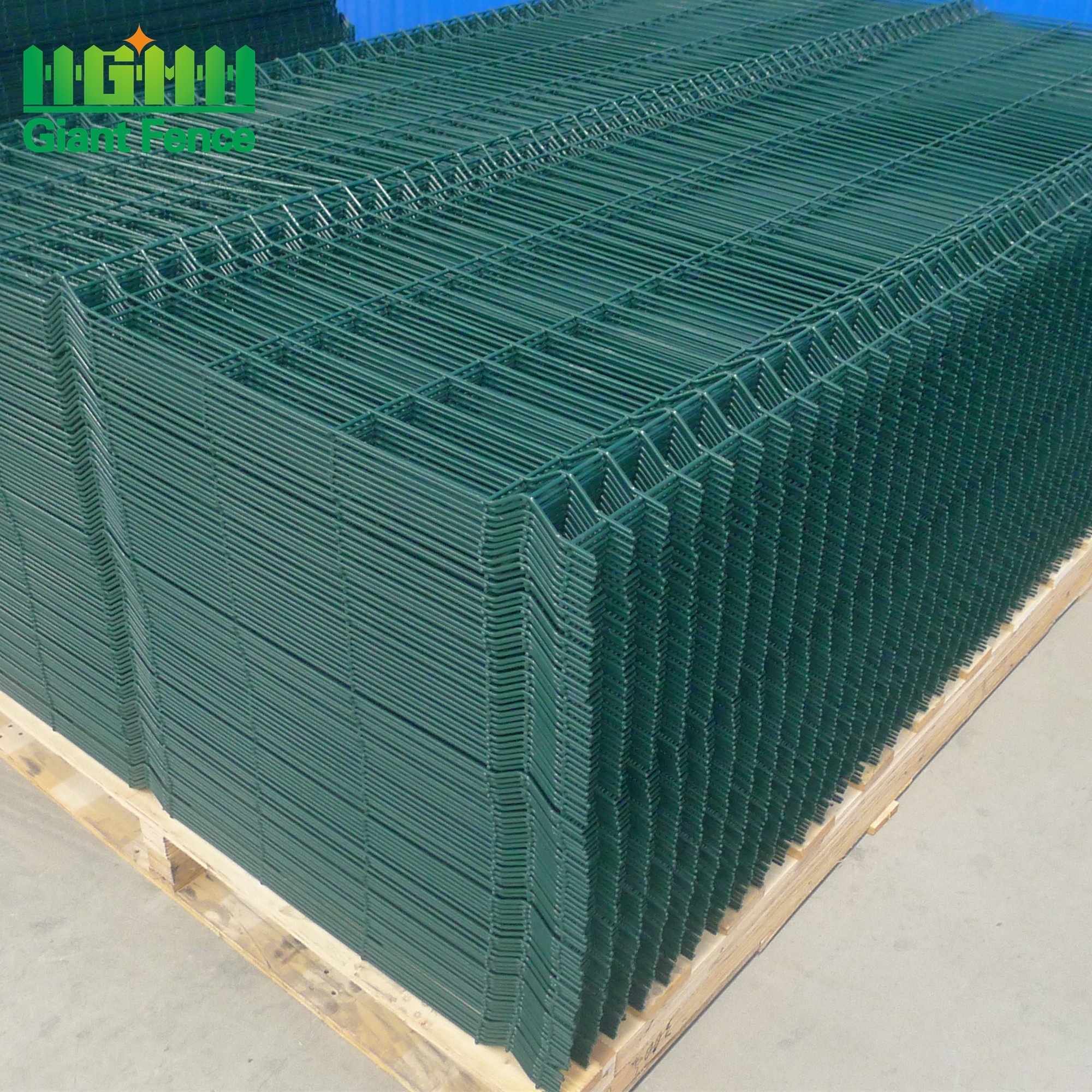 Customized 3D fence Factory Manufacturer hot-dipped galvanized 3d welded wire mesh Pvc fence panel