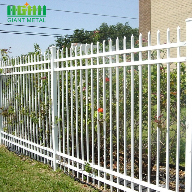 High Quality Aluminum Fence Home Garden Pool Decoration Steel Driveway Gates Waterproof FSC Certified Rail Fence Used Security