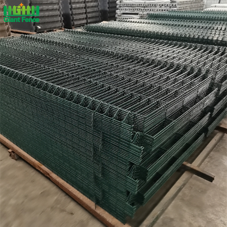 Customized 3D fence Factory Manufacturer hot-dipped galvanized 3d welded wire mesh Pvc fence panel