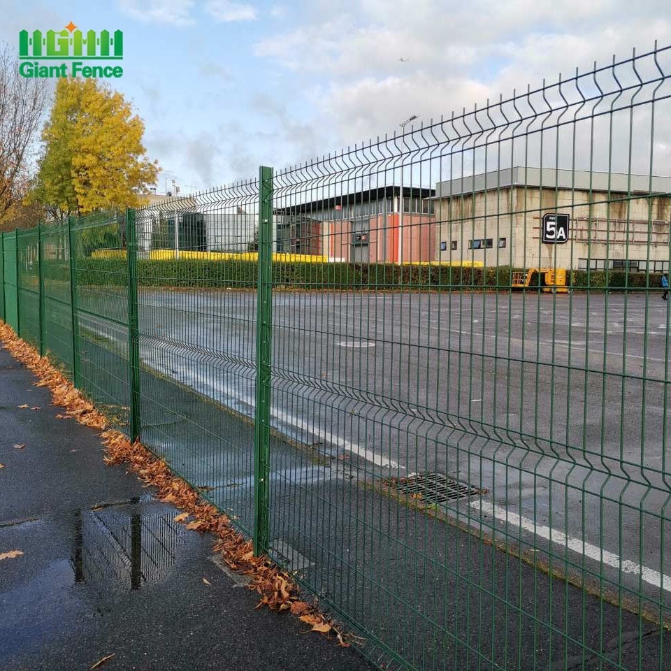 Customized Highway Road Garden Fence Panels Iron Electric Mesh Panel Fences for Security Hot Dip Finishing for Gate Wire Use