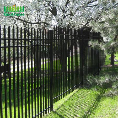 High Used 6x8 Wrought Iron Fence PVC-Coated Steel Aluminum PVC Plastic Hot-Galvanized Outdoor Home Pool Villa Decorations