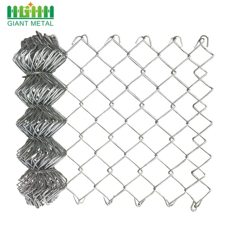 Factory Wholesale Low price chain-link  fencing 6ft tall cyclone wirefence chain link