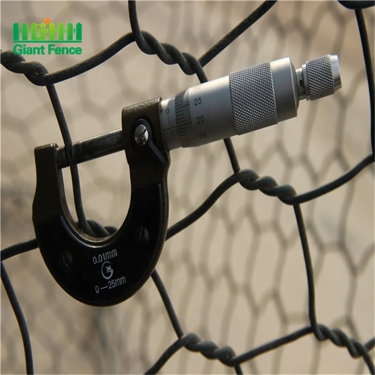 1/2*1/2 Inch Opening PVC Coated Wire Woven Poultry Netting Hexagonal Chicken Wire Mesh Fence construction fence panels