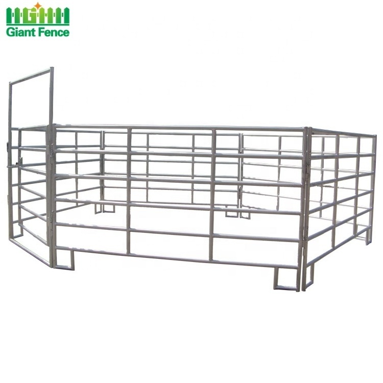 Wholesale 1.6M Galvanized Cattle Panels Welded PVC Livestock Horse Sheep Fence for Farm 3D Model Security Usage