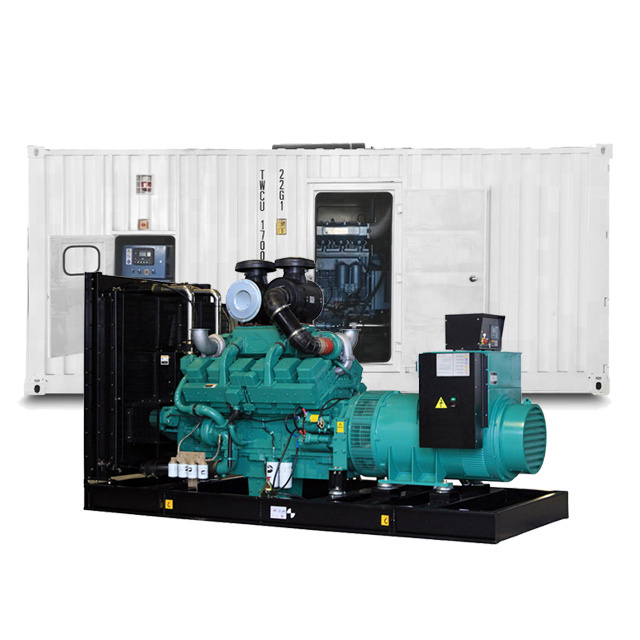 With Cummins engine 4BT3.9-G1 silent soundproof diesel generators price 30kw 40kva