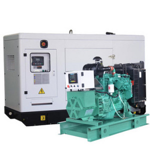 With Cummins engine 4BT3.9-G1 silent soundproof diesel generators price 30kw 40kva