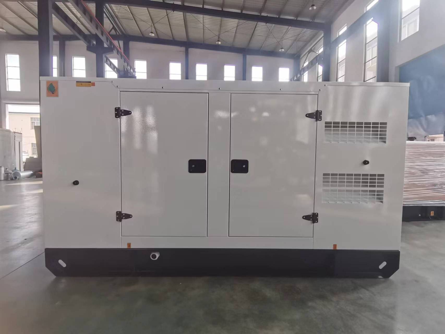 80kw 100kw biogas natural gas soundproof  silent generator set genset with cheap price