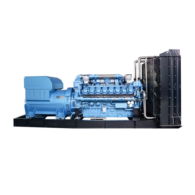 AC synchronous diesel Generator 3 Phase 1200KW 1500KVA diesel Generator Brushless Alternator and Baudouin 12M33D1320E201 engine