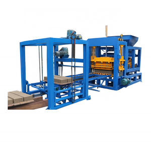 QT4-18 Automatic Concrete Block Machine Hollow Block Making  machine for u-shape