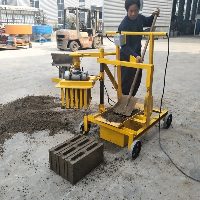 QMR2-45 s2024 6 inch automatic concrete hollow solid sand hydraulic block making machine maker manual in mozambique