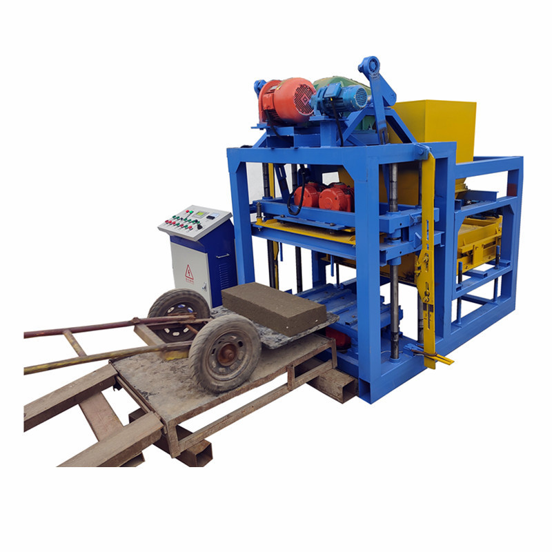 QT4-26 manual brick making machine in kenya for hollow solid paver brick