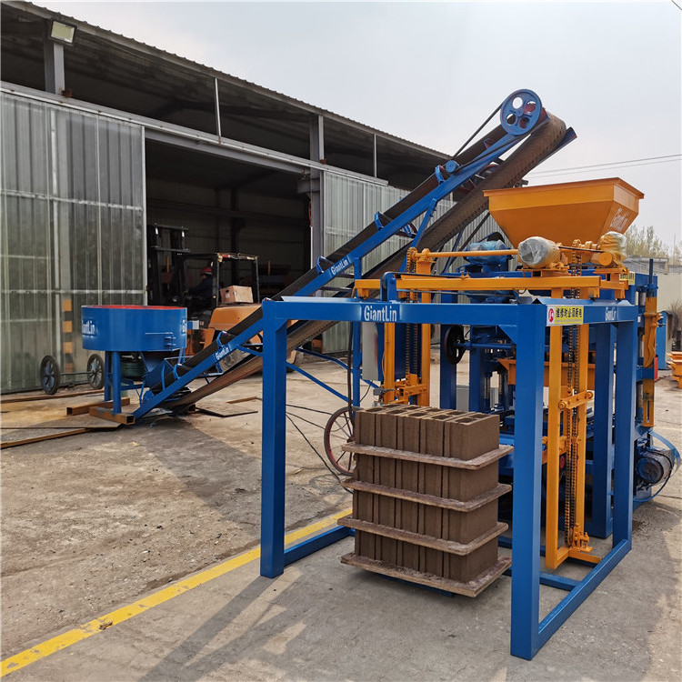 QT4-24 concrete machinery block make machine factory price with high quality