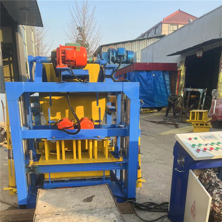 QT4-26 manual brick making machine in kenya for hollow solid paver brick