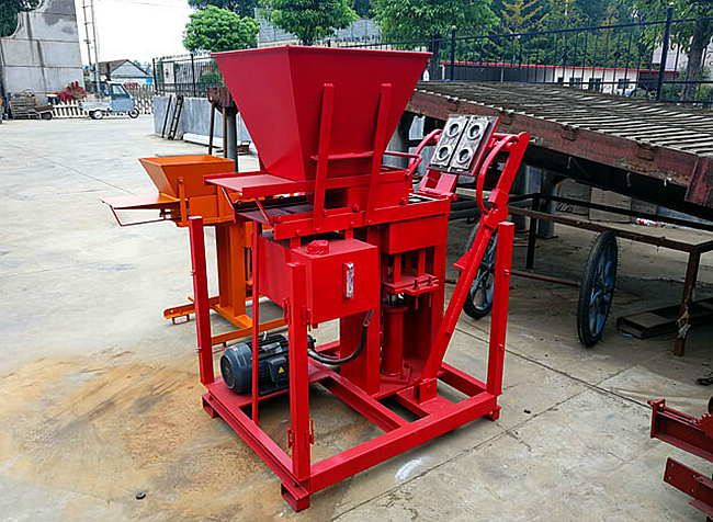 GL2-25  sri lanka small automatic clay mud interlocking brick making machine manual handmade for africa