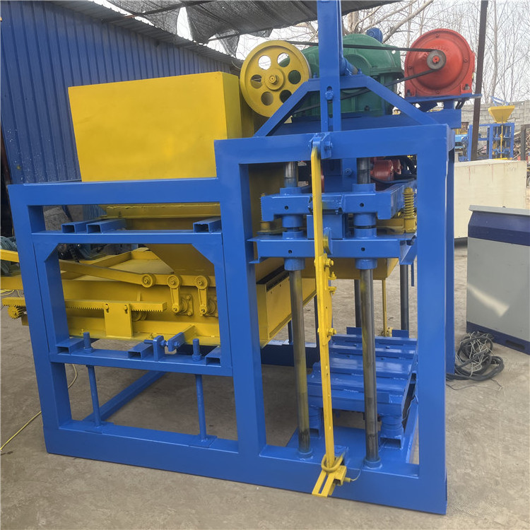 QT4-26 manual brick making machine in kenya for hollow solid paver brick