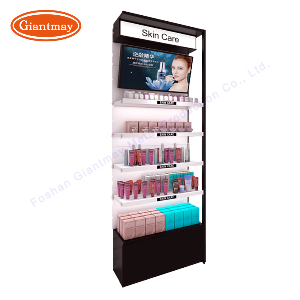 Giantmay OEM Makeup Nail Polish Display Stand Cosmetic Shelves for Shops