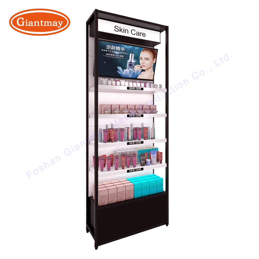 Giantmay OEM Makeup Nail Polish Display Stand Cosmetic Shelves for Shops