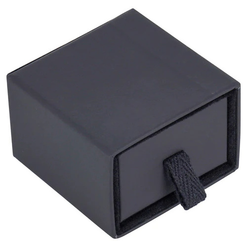 Small Paper Logo Drawer Box Jewelry  Watch  Packaging Gift Box Lovely Cardboard Box with Foam Insert