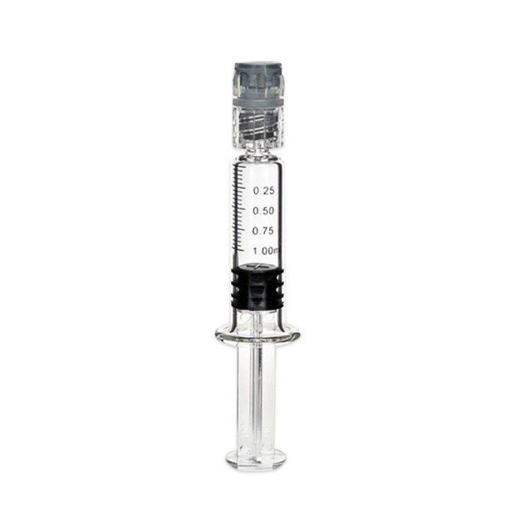 1ml 2.25ml 3ml 5ml Prefilled Borosilicate Syringe Metal Plastic Plunger Luer Lock Syringes 5ml Glass Syringes 1ml