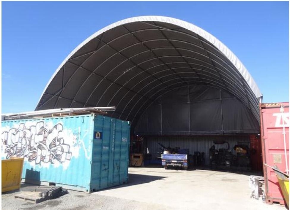 40ft Dome Canopy Awning  Container Shelter for Containers