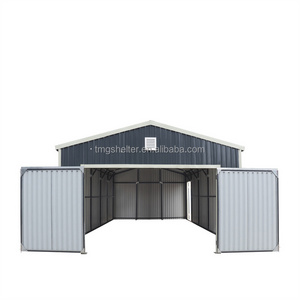 High Quality Light Steel Structure is Easy to Use and Removable Carports for Car Parking