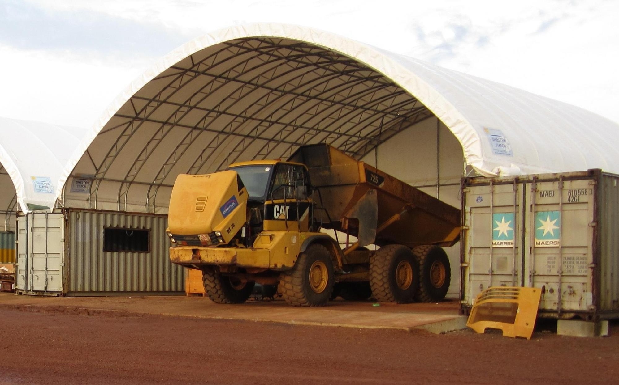 40ft Dome Canopy Awning  Container Shelter for Containers