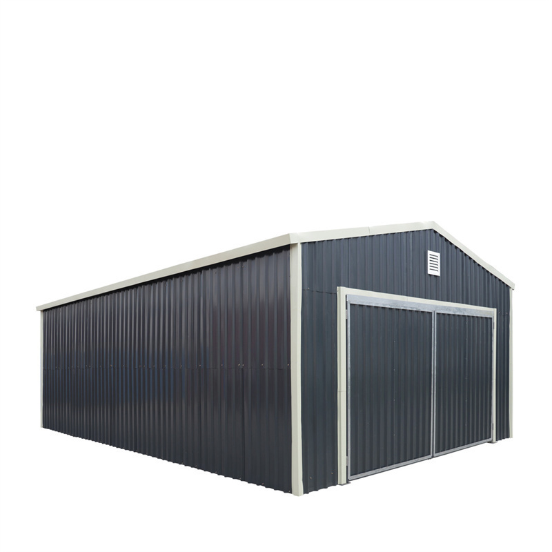 2022 Hot Sale High Quality Outdoor Home Metal Iron Sheet Container Steel Frame Garage for Car Parking Storage Car Shelter