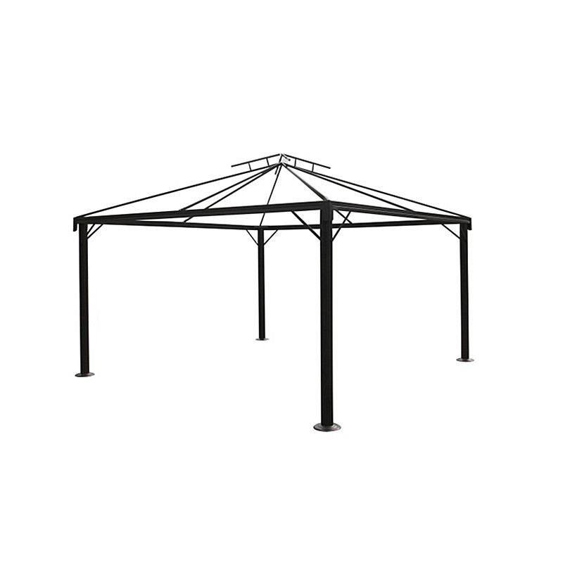 China manufacturers custom luxury modern outdoor garden metal canopy hexagonal gazebos