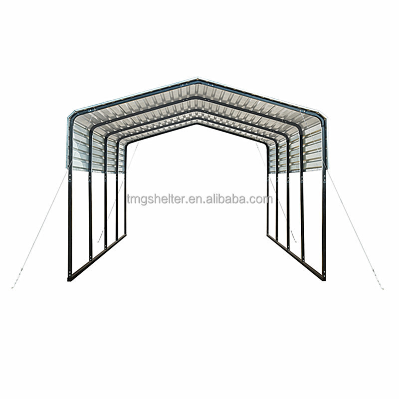 Outdoor Storage Canopies Folding Portable PVC Carport Foldable Carport