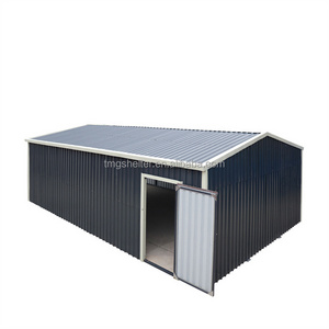 2024 New Outdoor Metal Sheet Carport Car Parking Shed Metal Roof Garage Goat House Farm Sheds