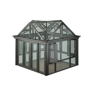 Giantsmade Customized Winter Garden Aluminum Glass House Thermal Insulation Sunroom