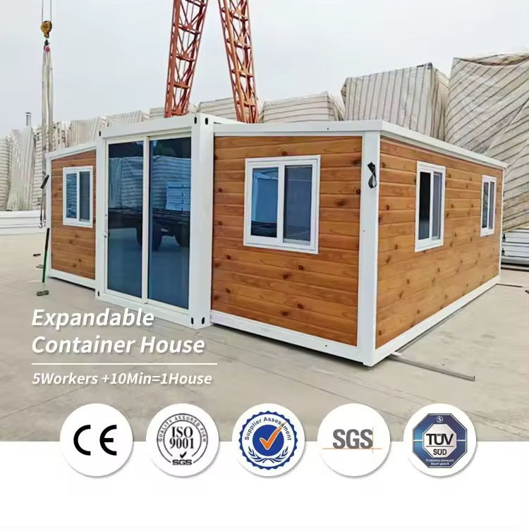 GiantsMade expandable flat pack prefab module home 30 ft container expandable house